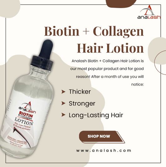 Thinning Hair Solved - Biotin & Collagen Hair Growth Serum