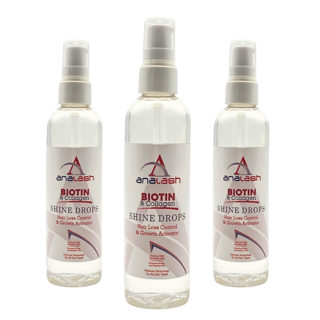 Hair Growth Shine Drops with Biotin & Collagen