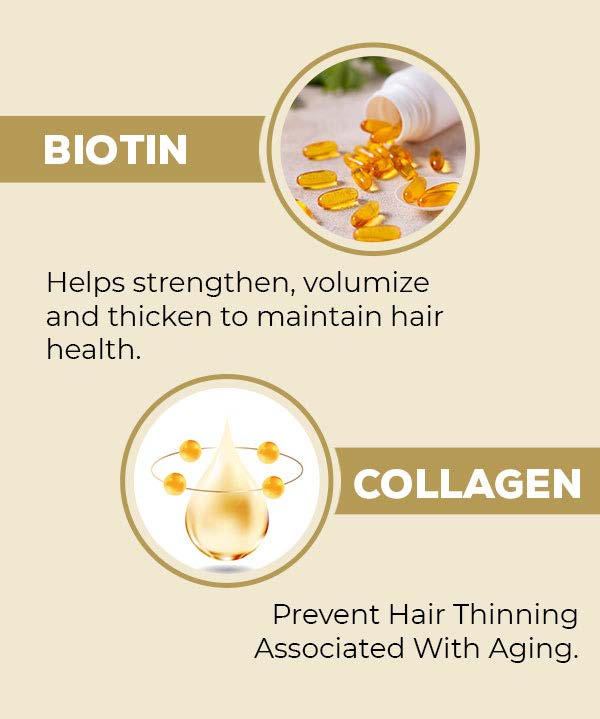 Hair Growth Leave-in Conditioner with Biotin + Collagen